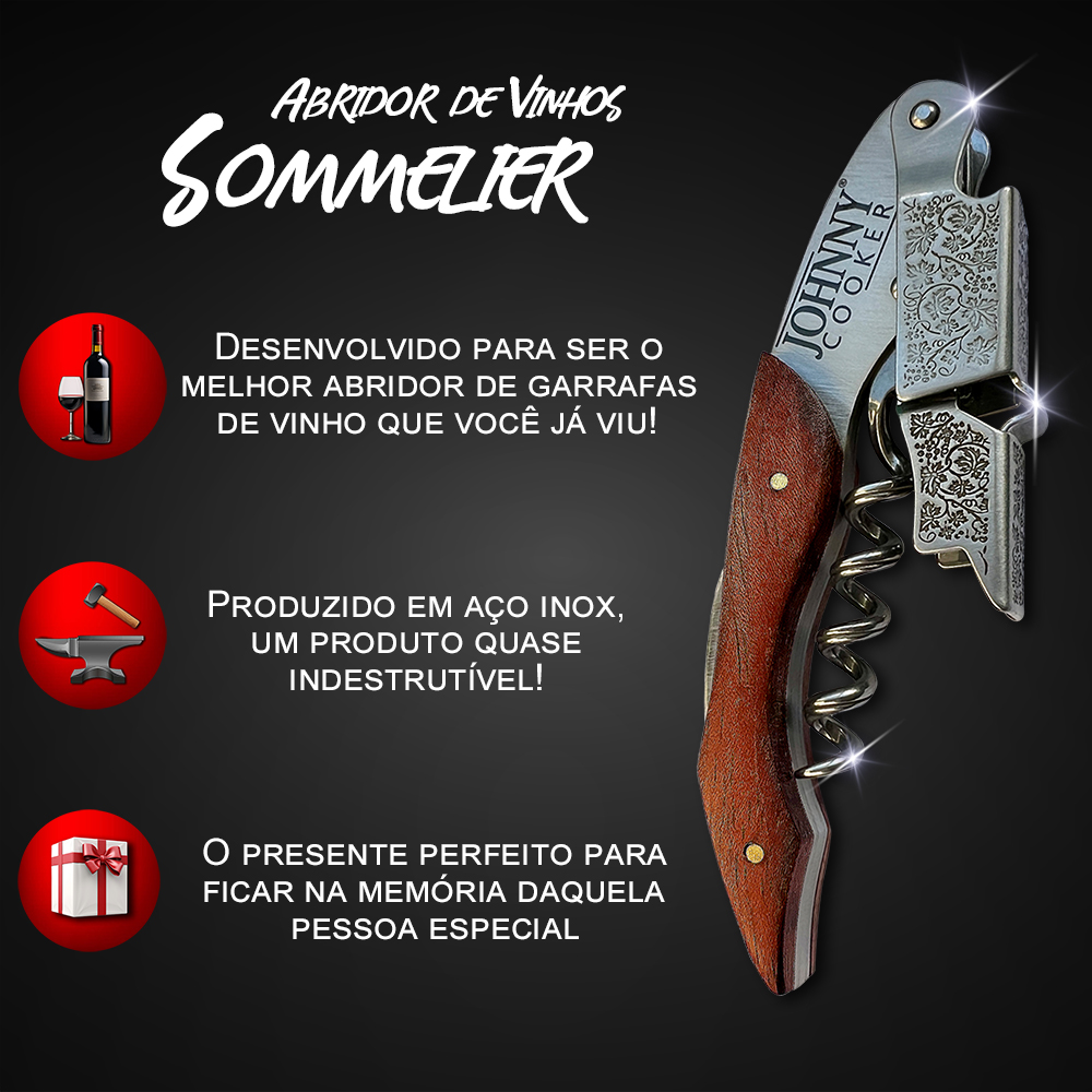 03-Abridor de vinhos Sommelier Johnny Cooker